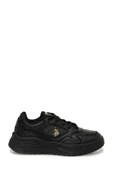 U.S.POLO ASSN MARTHA 4PR SİYAH ALTIN COMFORT CASUAL SPOR AYAKKABI - 3
