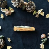 Sürmene El Yapımı Geyik Boynuzundan Çelik çakı SRM1008 thumbnail 3