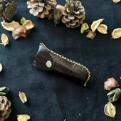 Sürmene El Yapımı Geyik Boynuzundan Çelik çakı SRM1008 thumbnail 5