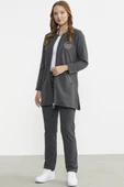 Marine Detaylı Tunik Eşofman Takım - Antrasit thumbnail 2
