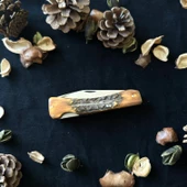 Sürmene El Yapımı Geyik Boynuzundan Çelik çakı SRM1007 thumbnail 3