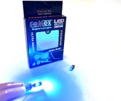 FEMEX PREMİUM 10'LU T5 LED 3030 CHİPSET 3SMD MİNİ LED AMPUL TURKUAZ - 1