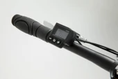 Bisan E-Folding F2 Shimano 7 Vites Disk Fren 20 Jant Elektrikli Katlanır Bisiklet Siyah Sarı - 2