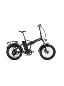 Bisan E-Folding F2 Shimano 7 Vites Disk Fren 20 Jant Elektrikli Katlanır Bisiklet Siyah Sarı - 1