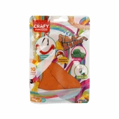 3601 Crafy Streç Oyun Kumu Turuncu 200 g - 1
