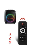 MIO Taşınabilir Mikrofonlu 40 W Parti Karaoke Kumandalı Bluetooth Hoparlör Led Işıklı - 5