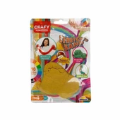 3600 Crafy Streç Oyun Kumu Sarı 200 g -Sunman - 1