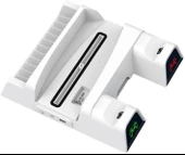 Hepu TP5-1511 PS5 Şarj ve Soğutucu Stand | DualSense Uyumlu Hızlı Şarj İstasyonu - 6