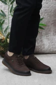61896 Casual Erkek Hakiki Deri Nubuk Ayakkabı (Kış 24) - 2