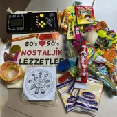 Kese Siyah Tetrisli Nostaljik Hediye Paketi 80'ler 90'lar - 2