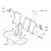 52148956 Arka Koltuk Tesbit Klipsi Egea-500X Opar 443615083 thumbnail 5