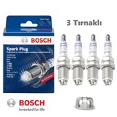 Bosch Vw Passat B5 B5.5 1.6 1.8 2.0 4'lü Buji Takımı 1996-2005 - 1