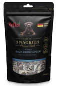 Reflex Snackies Morina Balık Derisi Küpleri Köpek Ödülü 130 gr - 1