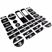 Caddy Touch Plus Teyp Tuş Takımı Maun Kaplama Piano Black - 1