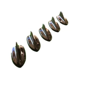 Balık Sırtı Mini Süs Anten Siyah 5'li - 1