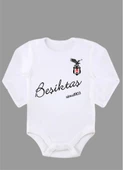 Uzun Kollu Organik %100 Pamuk Bjk Since 1903 Baskılı Bebek Body ZBN244 - 1