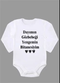 Uzun Kollu %100 Organik Pamuk Baskılı Bebek Body Çıtçıtlı Zıbın ZBN081 - 1