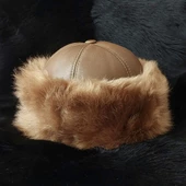 Koyu Karamel Toskana Deri Börk - 1