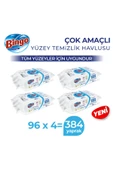 Pratik Yüzey Temizlik Havlusu Beyaz Sabun 96x4 (384 YAPRAK) thumbnail 2
