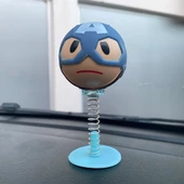 Kaptan Amerika Sallanan Kafa Zıp Zıp Marvel Lisanslı - 1