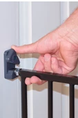 Babygo 62-102 cm Metal Uzayan Güvenlik Kapısı Siyah - 6