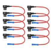 Mini Bıçak Sigorta Çoklayıcı Fuse Tap 10 Adet - 1