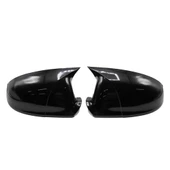 Mercedes S Seri W221 2005-2009 Batman Yarasa Ayna Kapağı Parlak Siyah - 1