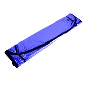 Metalize Ön Cam Oto Güneşlik Büyük 140x70cm Nikel Mavi - 1