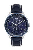 NACAR MAVİ DERİ ERKEK KOL SAATİ NC38-296033-ALL3 thumbnail 1