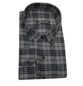 Fabio Cassani Büyük Beden Kışlık Kaşmir Erkek Gömlek-6948 - 2