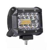 Off Road Led Projektör Çalışma Sis Lambası Turuncu Beyaz Flaşlı 40 Ledli ONP0484 - 1