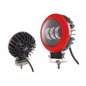 Off Road Led Projektör Sis Lambası Kırmızı Çerçeve Beyaz Led - 1