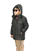 Erkek Çocuk Kapüşonlu Mont BS-1042 - 4