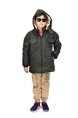 Erkek Çocuk Kapüşonlu Mont BS-1042 - 3