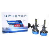 Photon Ultimate +5 Plus HB4 9006 Led Xenon Far Buz Beyaz Fanlı CANBUS 55W 12-24V - 1