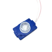 Power Led Modül Mercekli Tekli Led 1.5w 12 Volt Mavi - 1