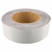 Reflektif Fosfor Şerit Bant Reflektör Beyaz 4cm x 25 Metre - 1