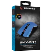 RAMPAGE SMX-R44 MAKROLU - 6400DPI RGB GAMING OYUNCU MOUSE - 3