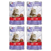 Plaisir 100Gr Pouch Beef and Dinde Sığır Hindi Etli 4Adet Kedi Maması - 1