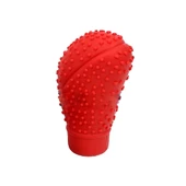 Silikon Vites Topuzu Kılıfı Masajlı Oval Kırmızı - 1