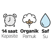 Sleepy Natural Bebek Bezi Gross Paket 3 Beden 4-9 Kg 100 Adet - 2