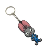 Sporcu Tavşan Silikon Oto Anahtarlık - 1