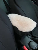 Yumuşak Peluş Kol Dayama Kolçak Minderi Bej - 1