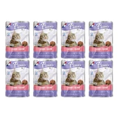 Plaisir 100Gr Pouch Salmon and Cod Somon Morina Etli 8Adet Kedi Maması thumbnail 1