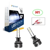 X7 Premium Led Xenon H1 Mini Slim Şimşek Etkili Garantili Beyaz - 1