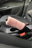 Yumuşak Peluş El Freni Süsü Pudra Pembe - 1