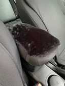 Yumuşak Peluş Kol Dayama Kolçak Minderi Siyah - 1