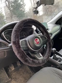 Yumuşak Tüylü Peluş Direksiyon Kılıfı Siyah - 1