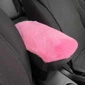 Yumuşak Peluş Kol Dayama Kolçak Minderi Şeker Pembe - 1