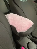 Yumuşak Peluş Kol Dayama Kolçak Minderi Pudra Pembe - 1